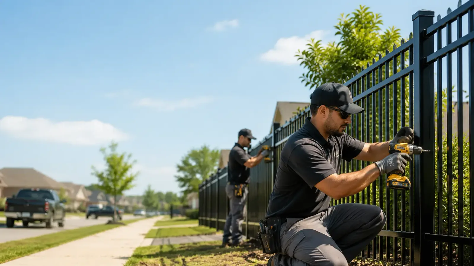 Metal Fence Installation in Fremont, NE